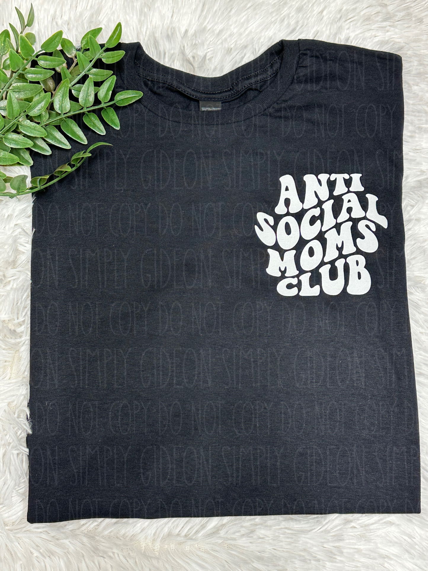 Anti Social Moms Club Tee