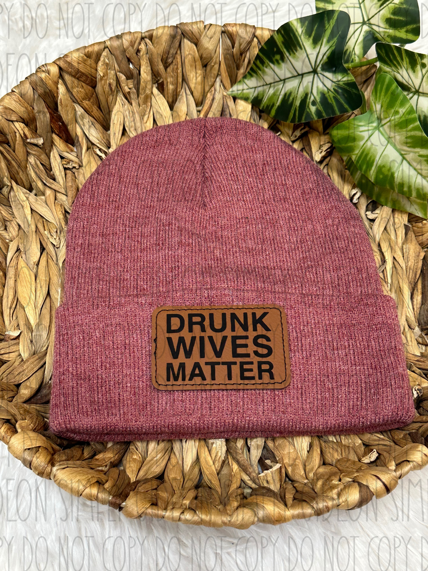 Drunk Wives Matter Beanie