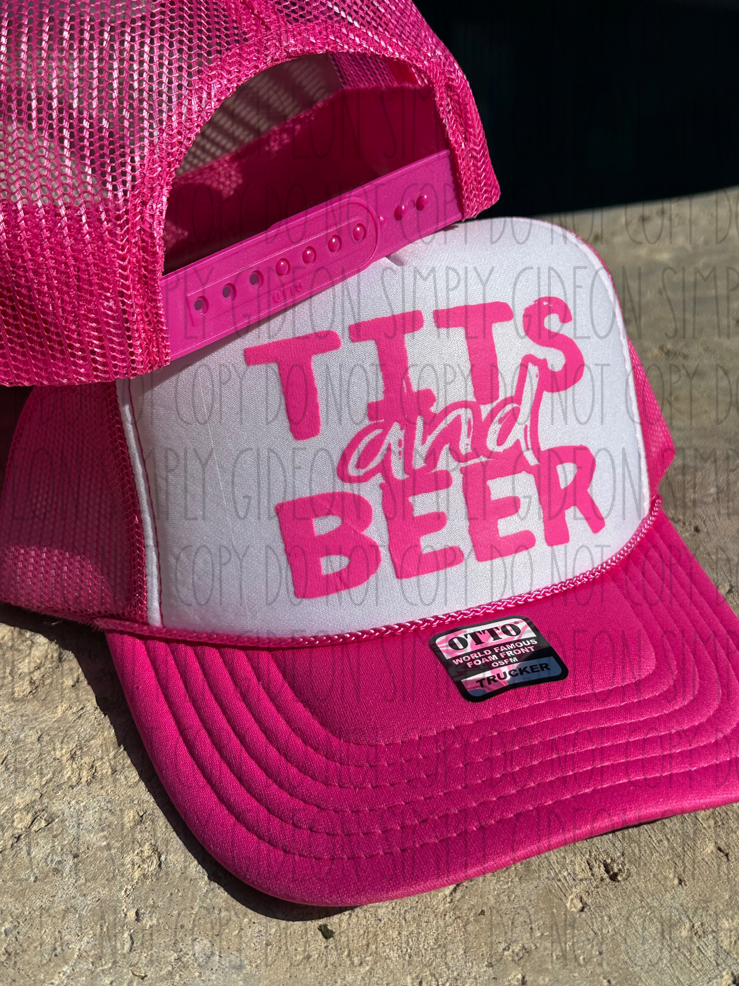 Tits & Beer Foam Trucker Hat