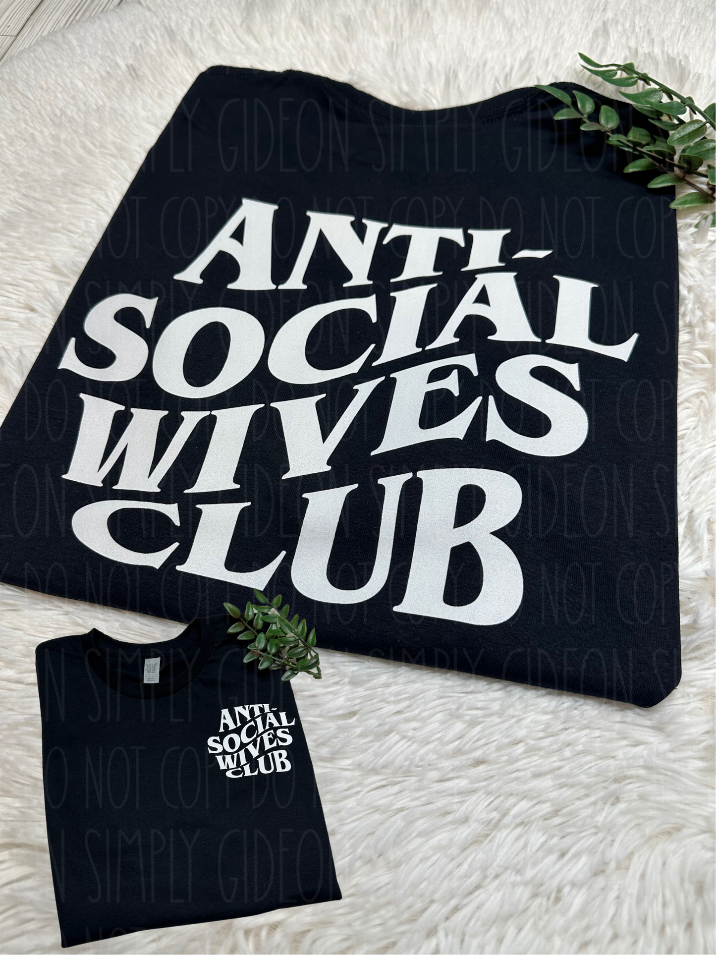 Anti Social Wives Club Tee