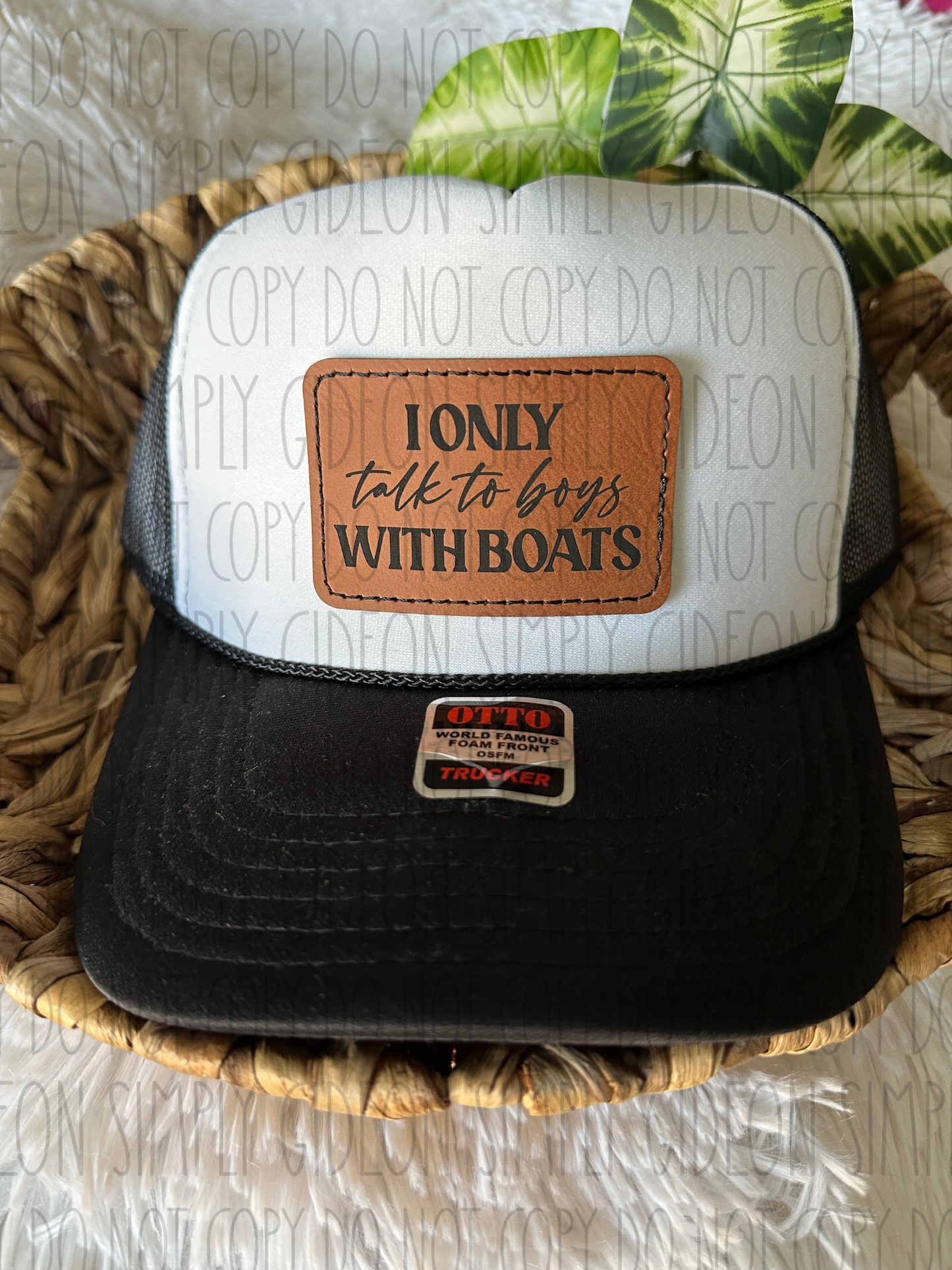 I Only Talk To Boys With Boats Hat