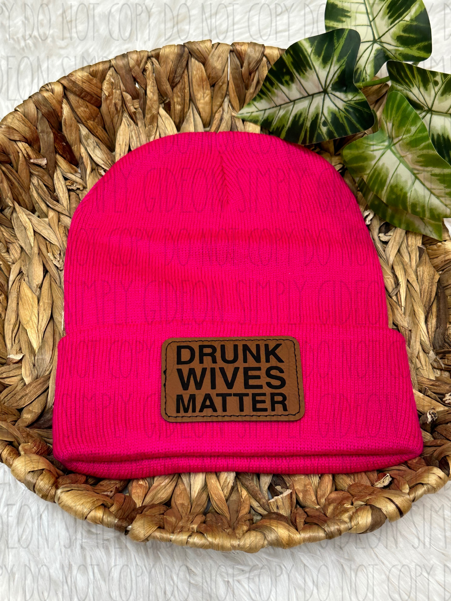 Drunk Wives Matter Beanie