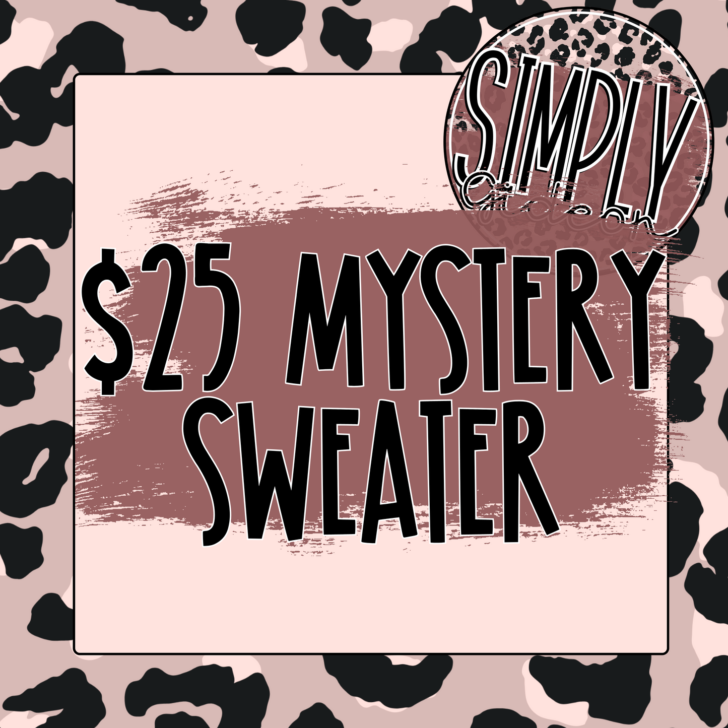 $25 Myster Sweater