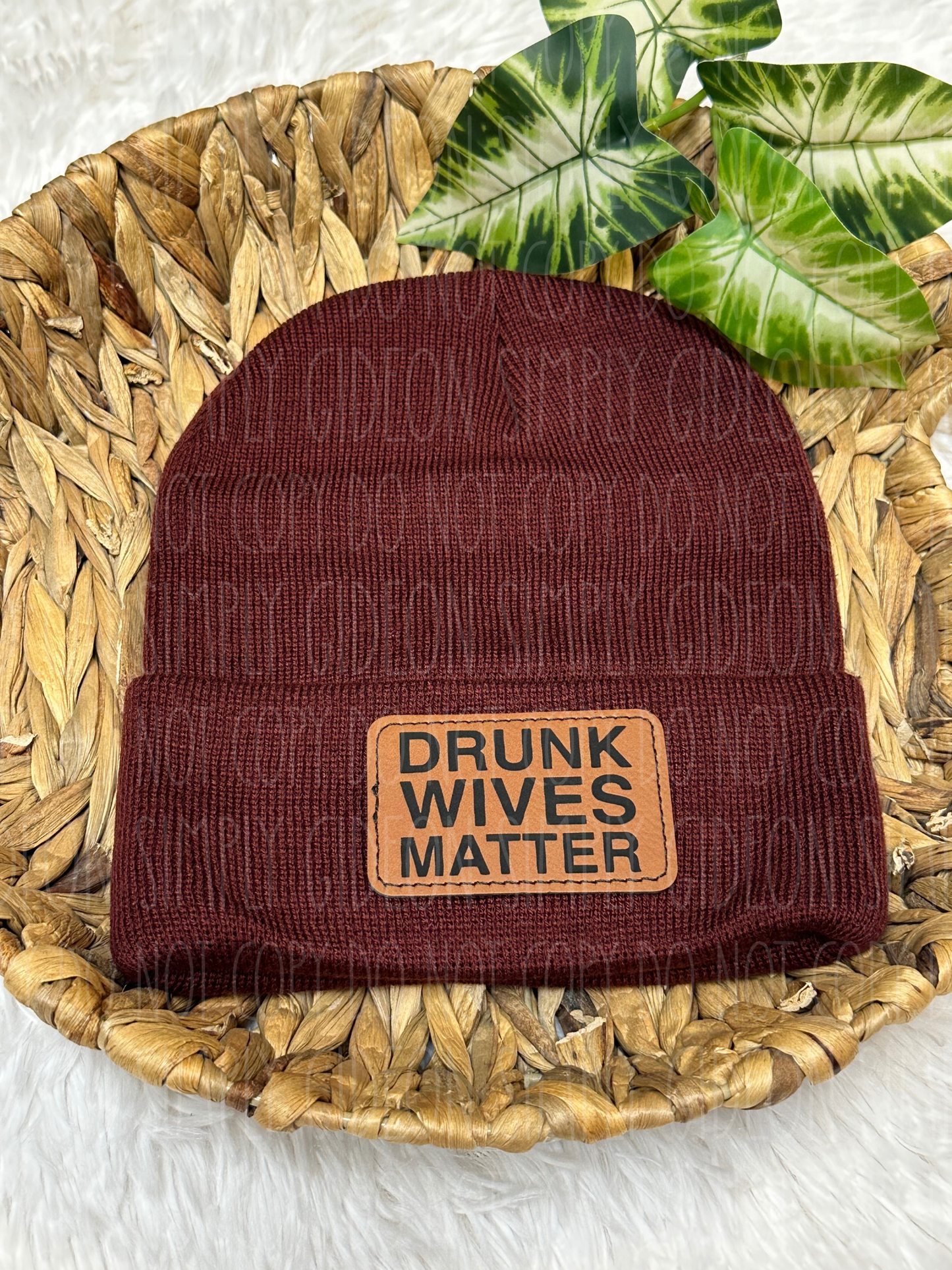 Drunk Wives Matter Beanie