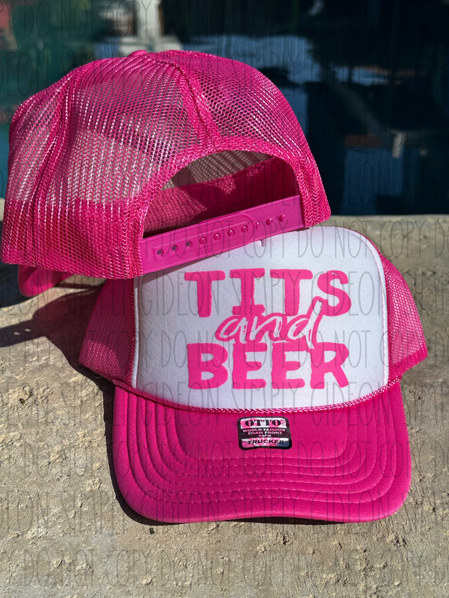 Tits & Beer Foam Trucker Hat