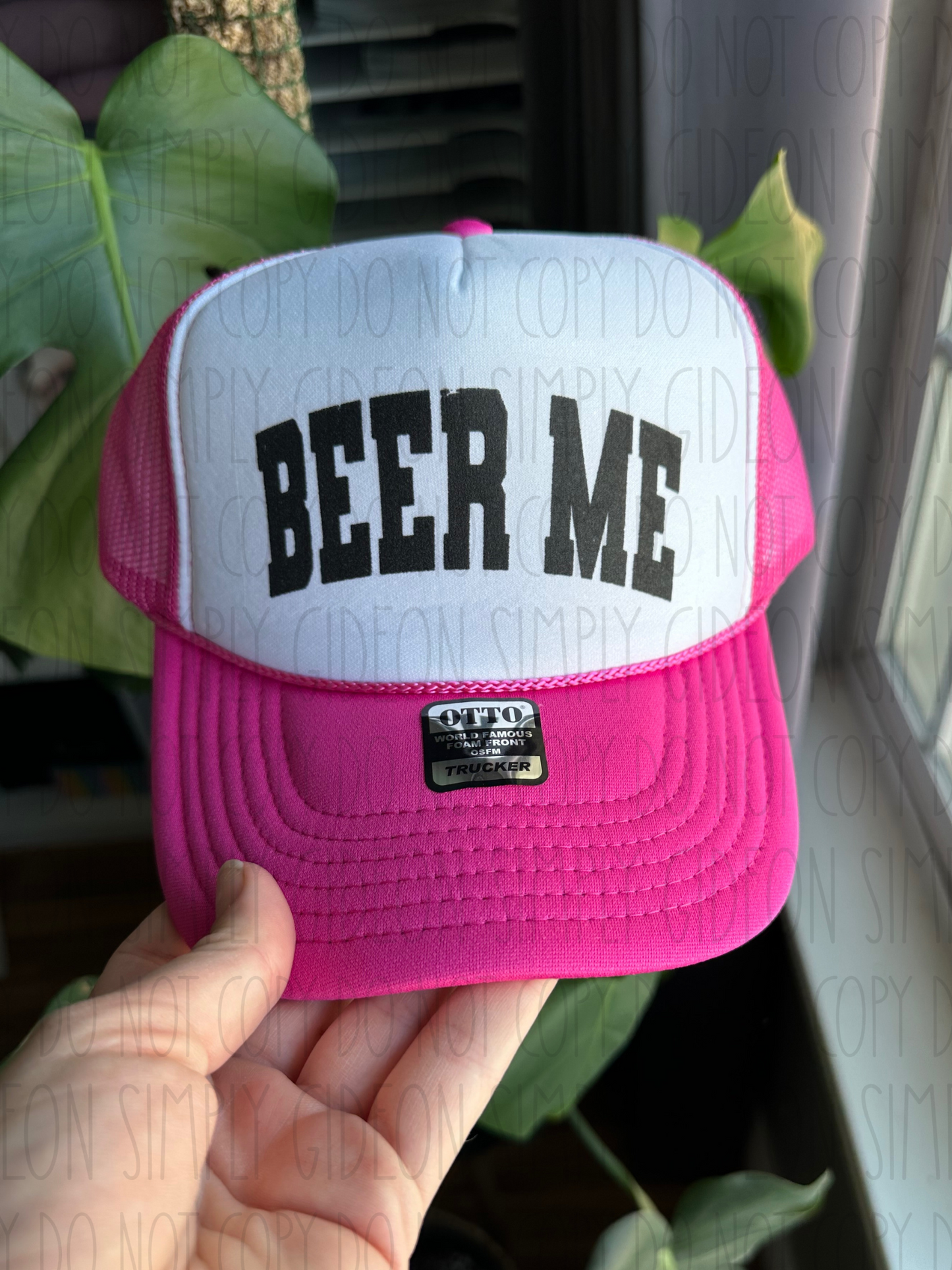 Beer Me Foam Trucker Hat