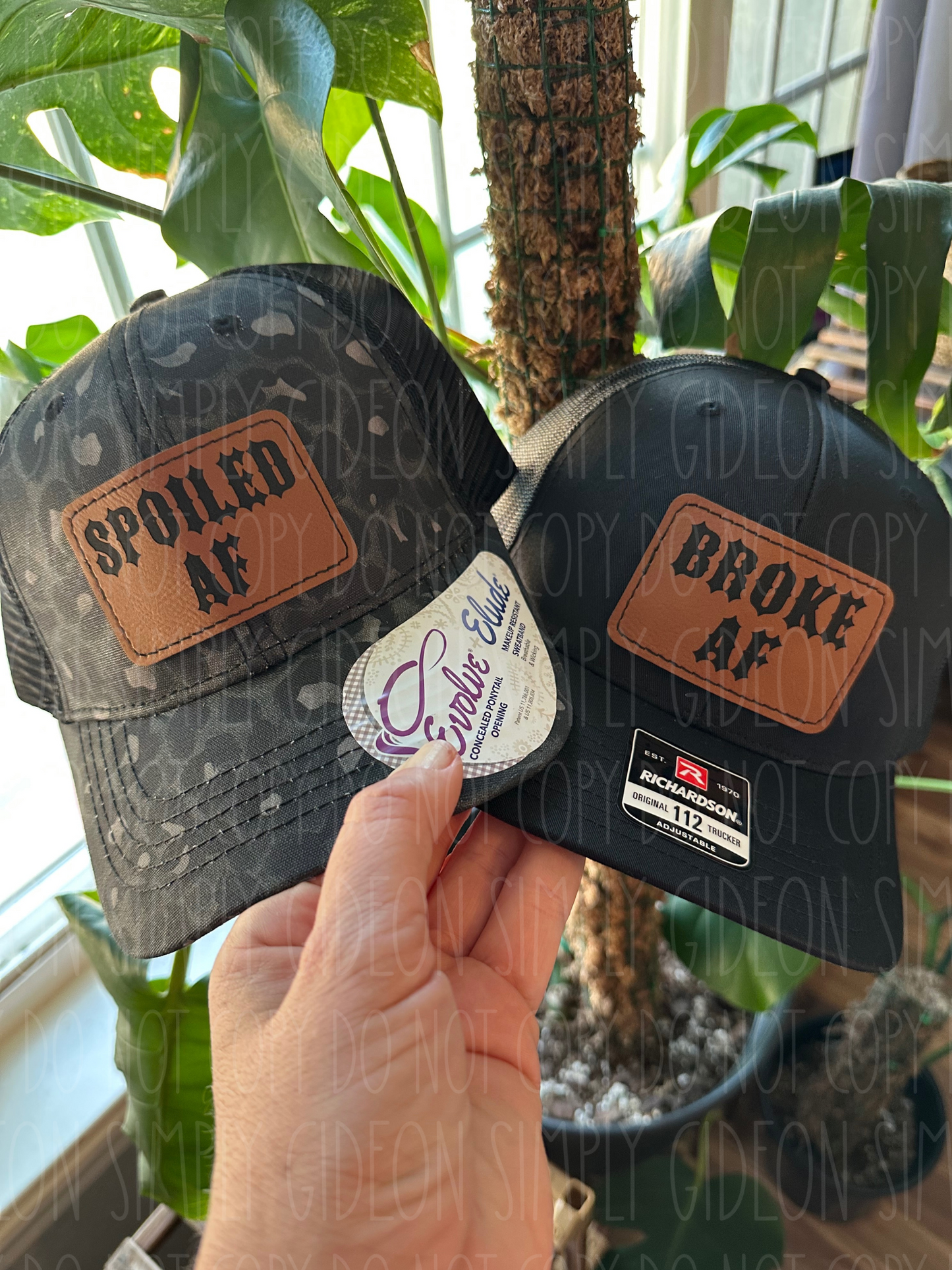 Spoiled AF & Broke AF Hat Bundle