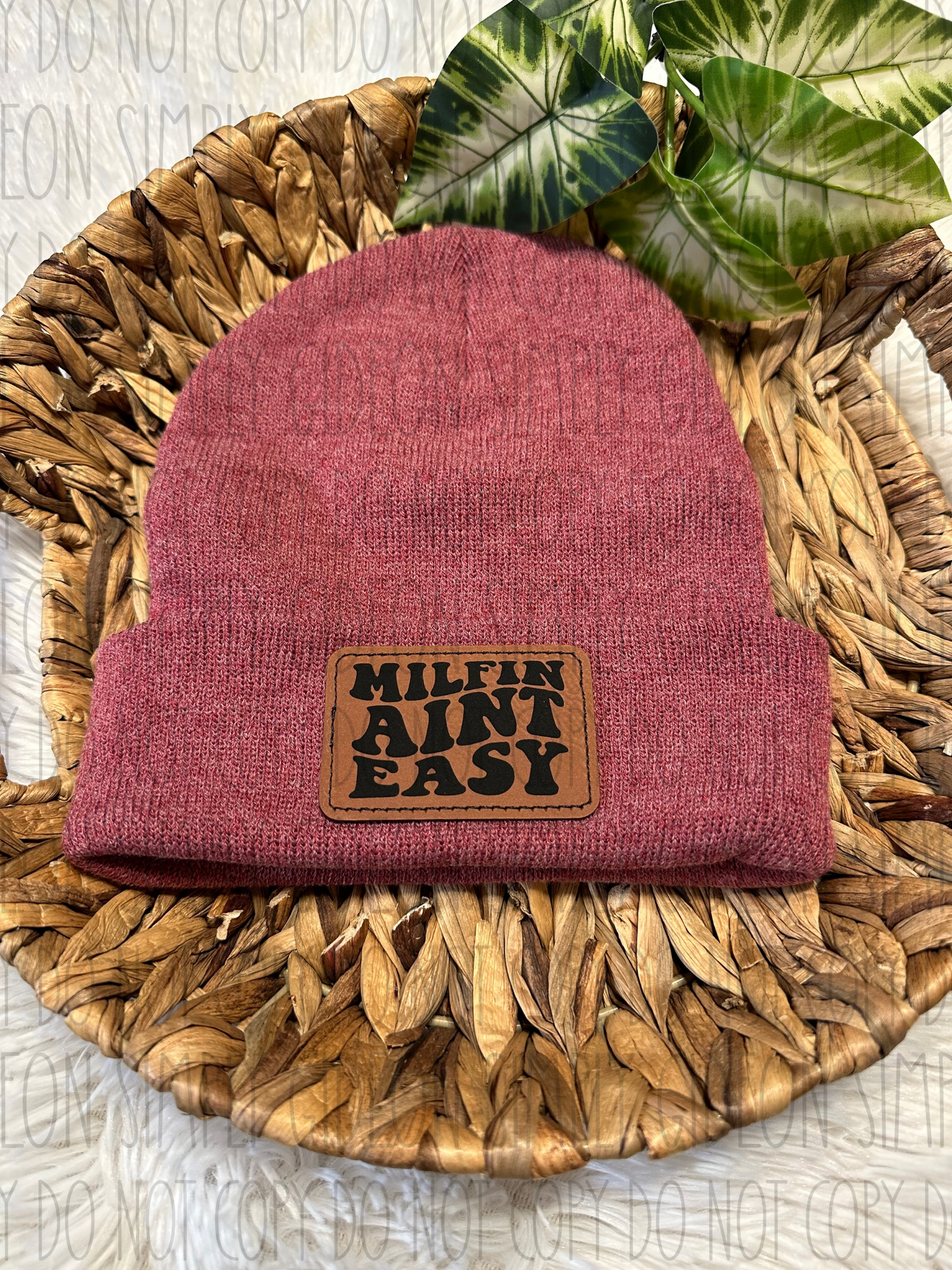 Milfin Aint Easy Beanie