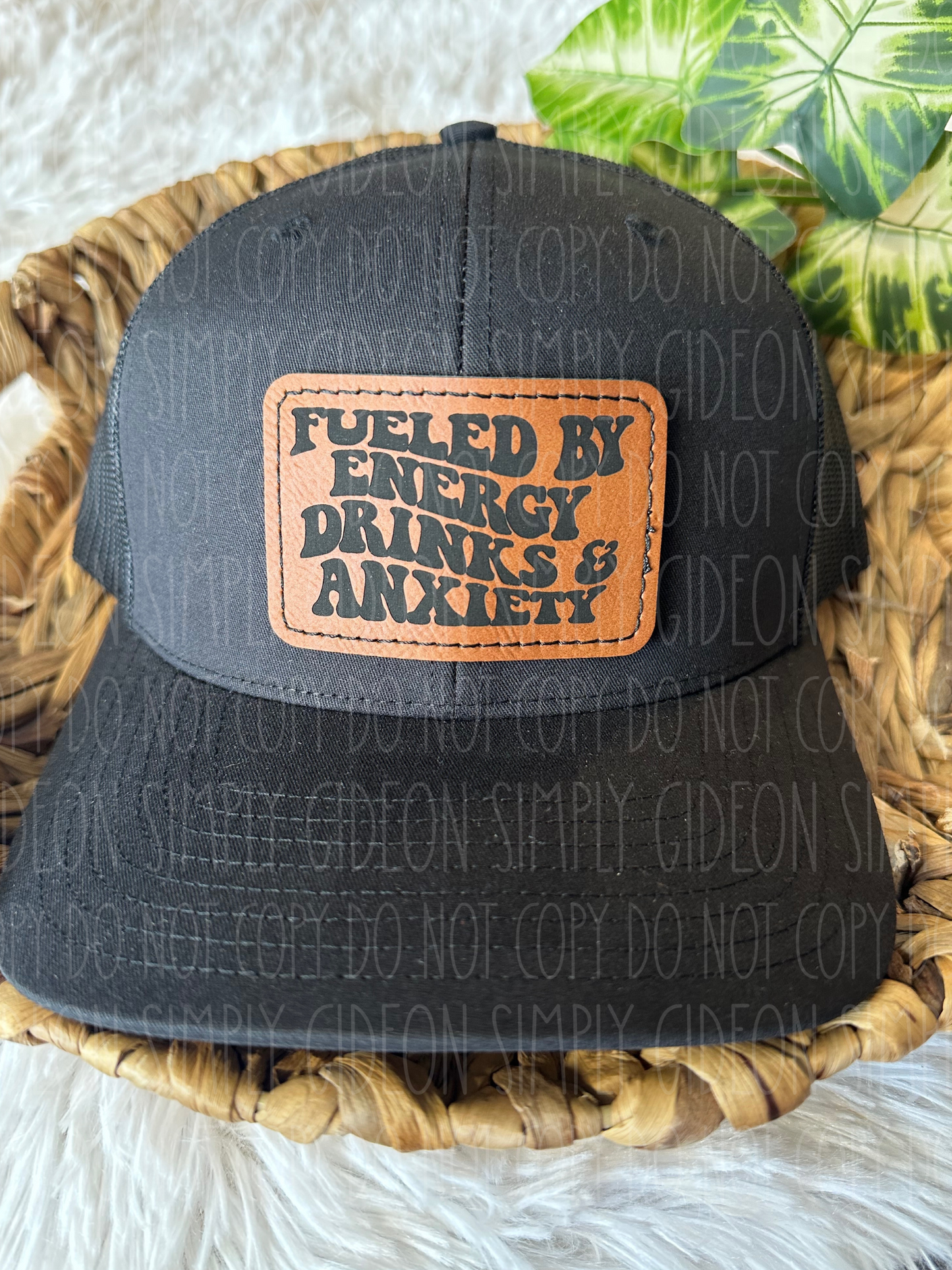 Fueled By Energy Drinks & Anxiety Hat