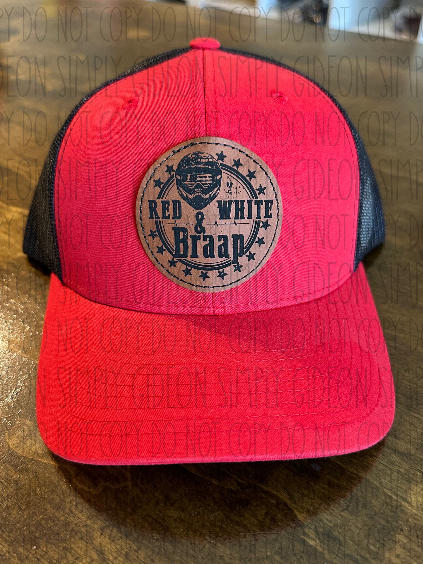 Red White & Braap Hat