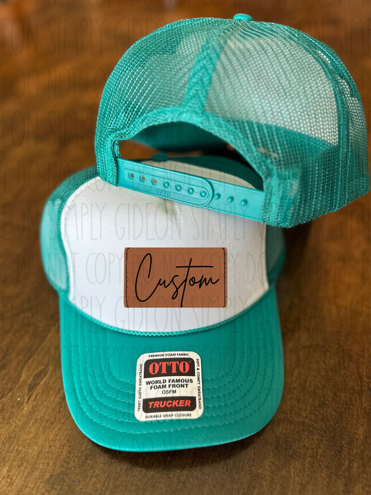 Custom Foam Trucker Hats