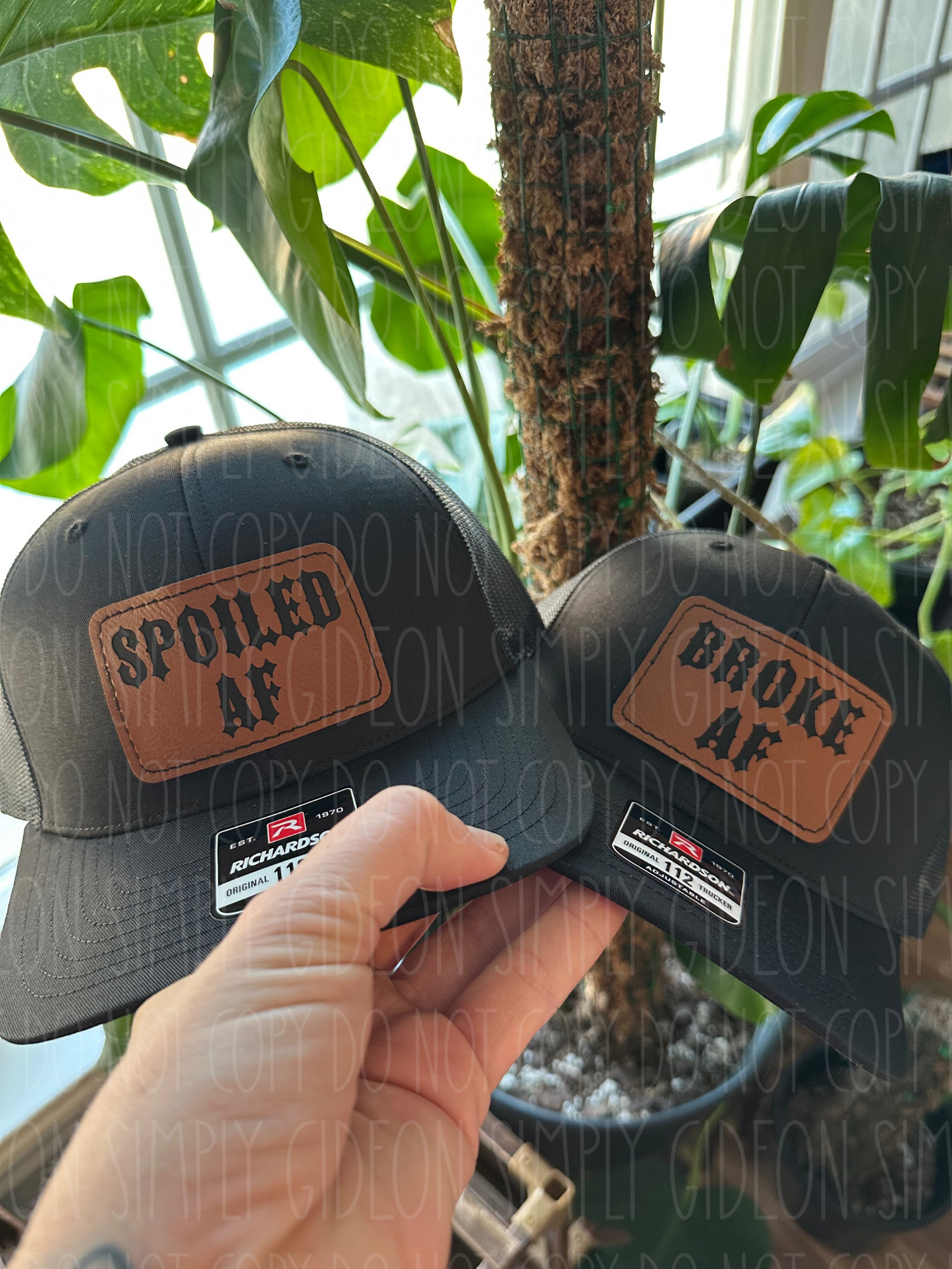 Spoiled AF & Broke AF Hat Bundle