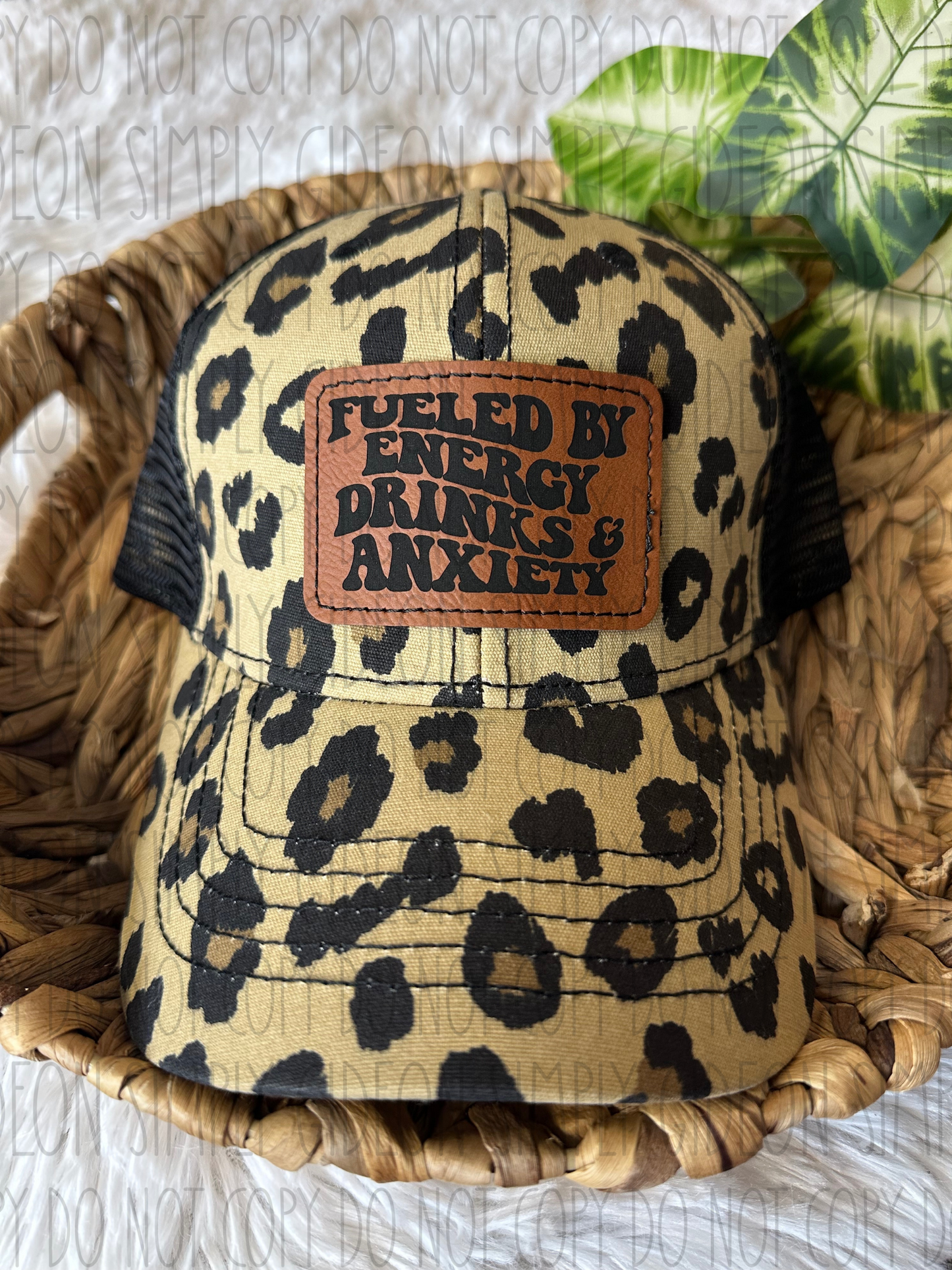 Fueled By Energy Drinks & Anxiety Hat