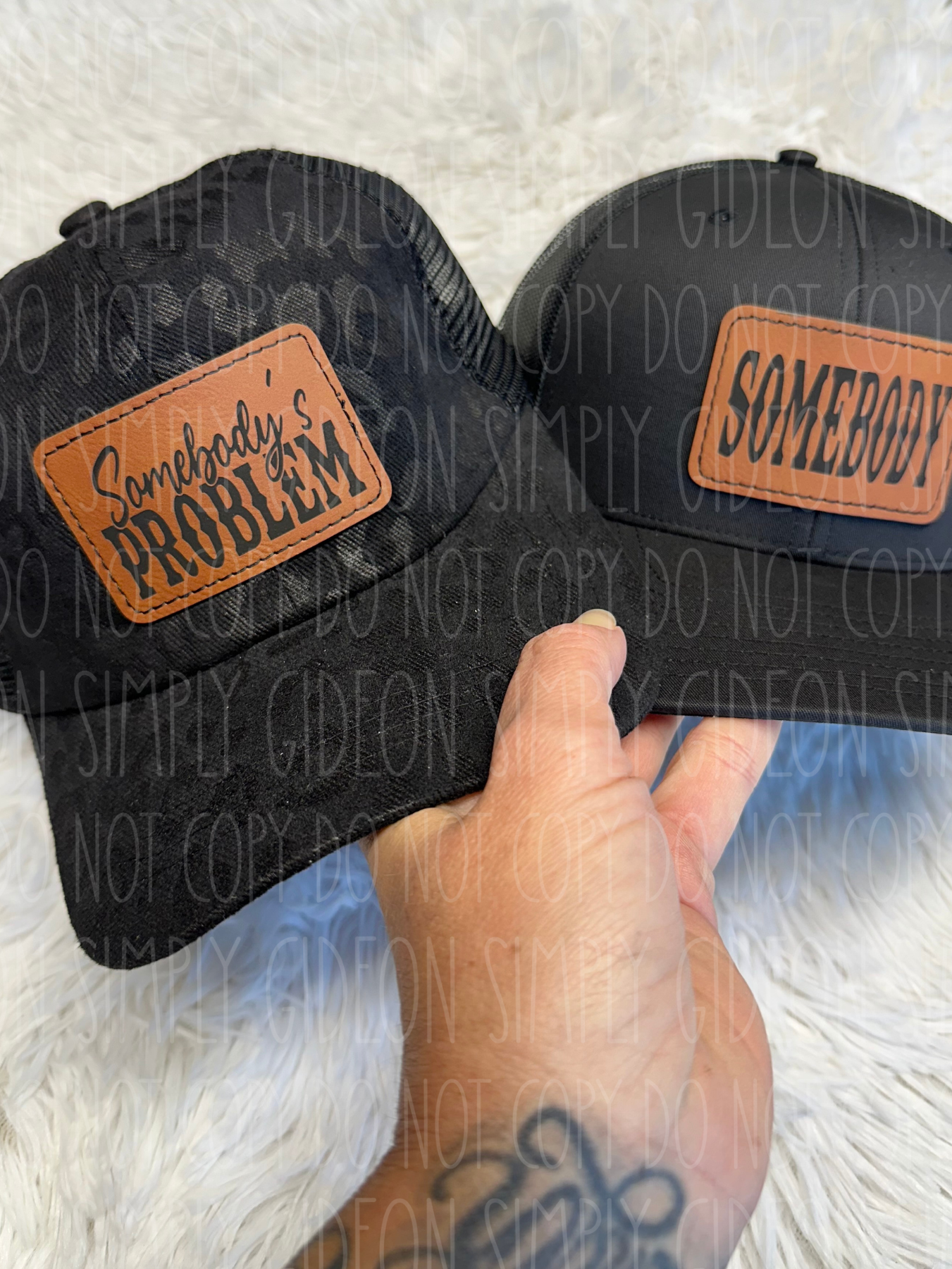 Somebody’s Problem Hat Bundle Criss Cross