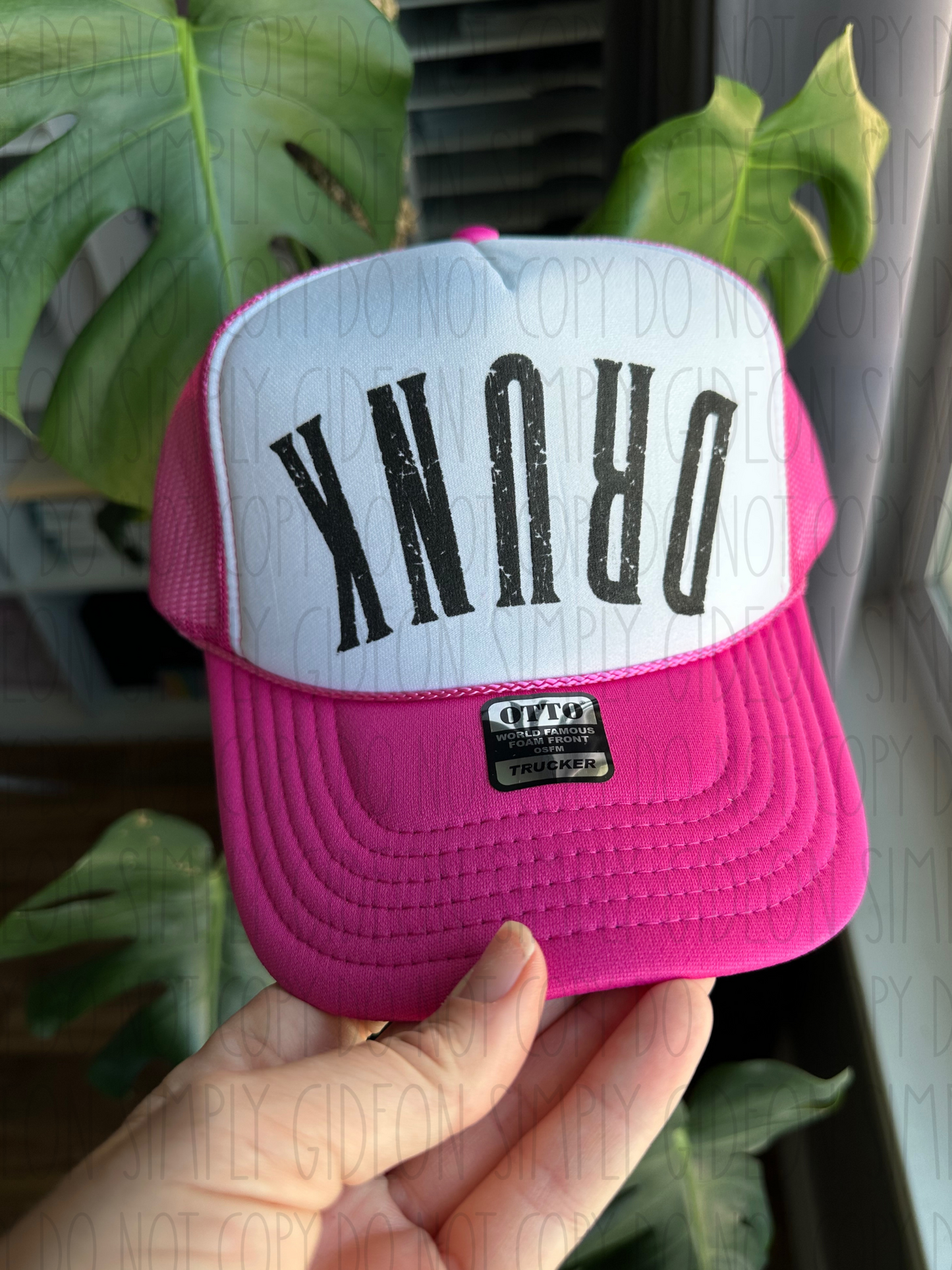 Drunk Foam Trucker Hat