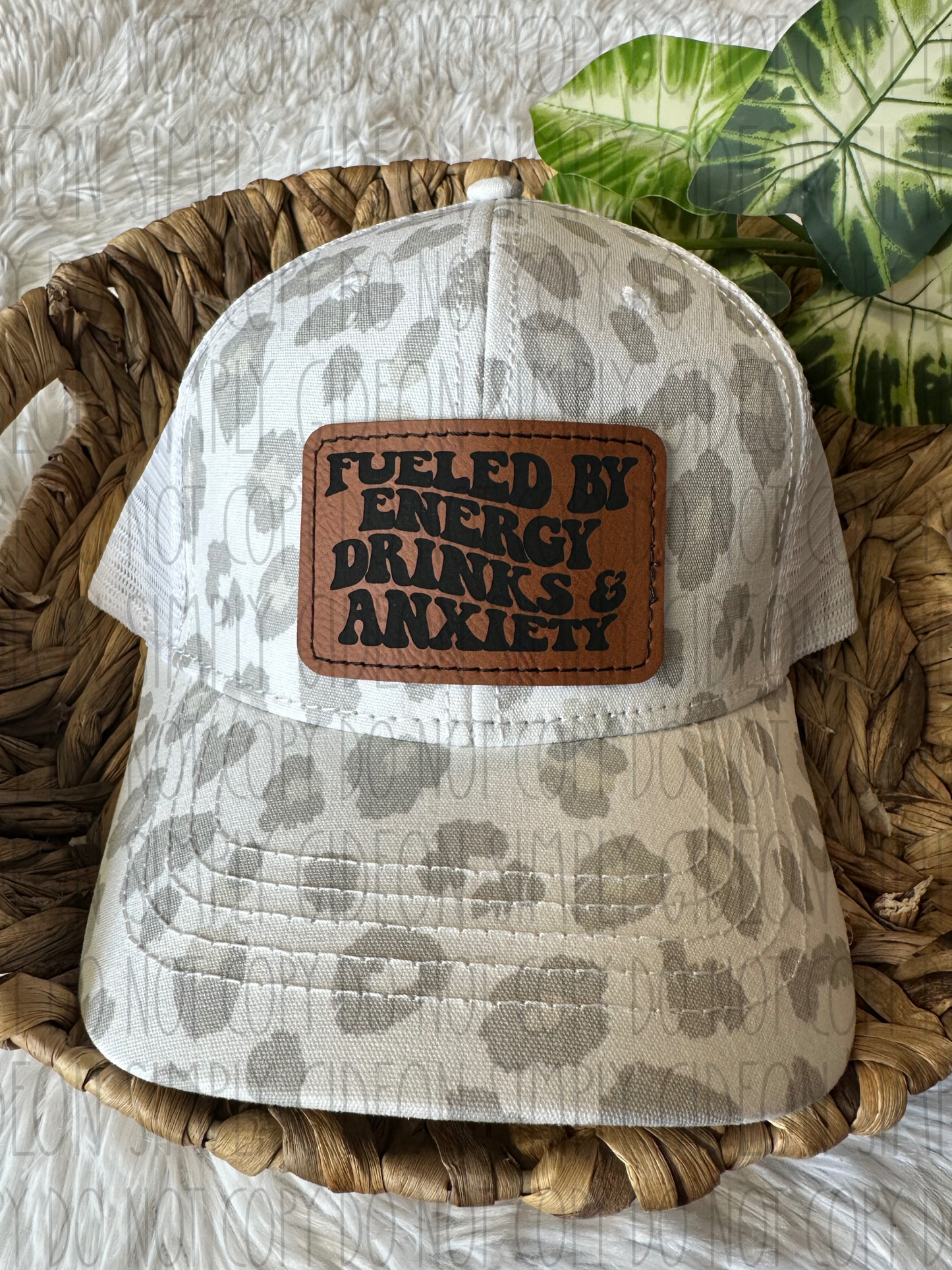 Fueled By Energy Drinks & Anxiety Hat