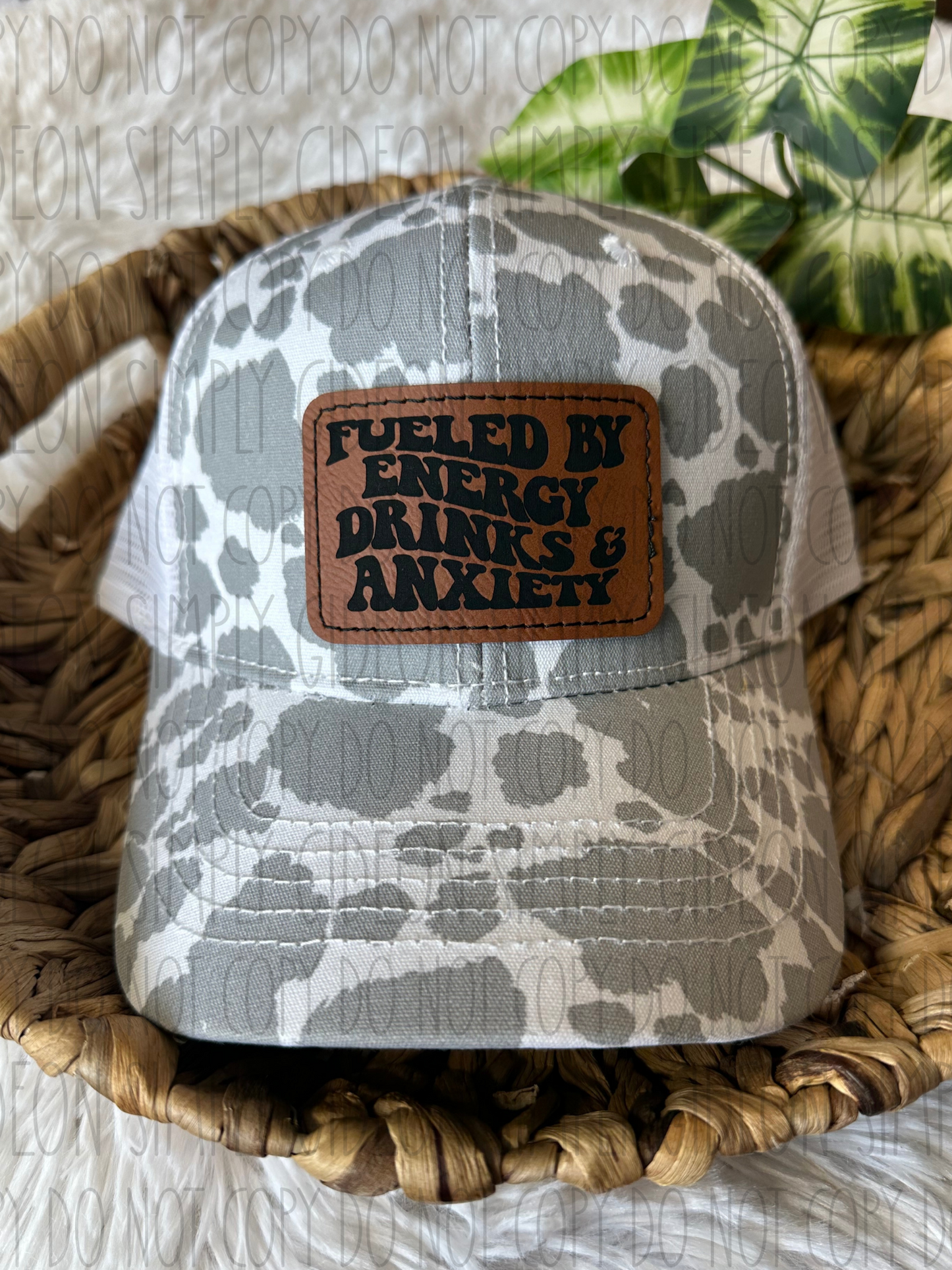 Fueled By Energy Drinks & Anxiety Hat