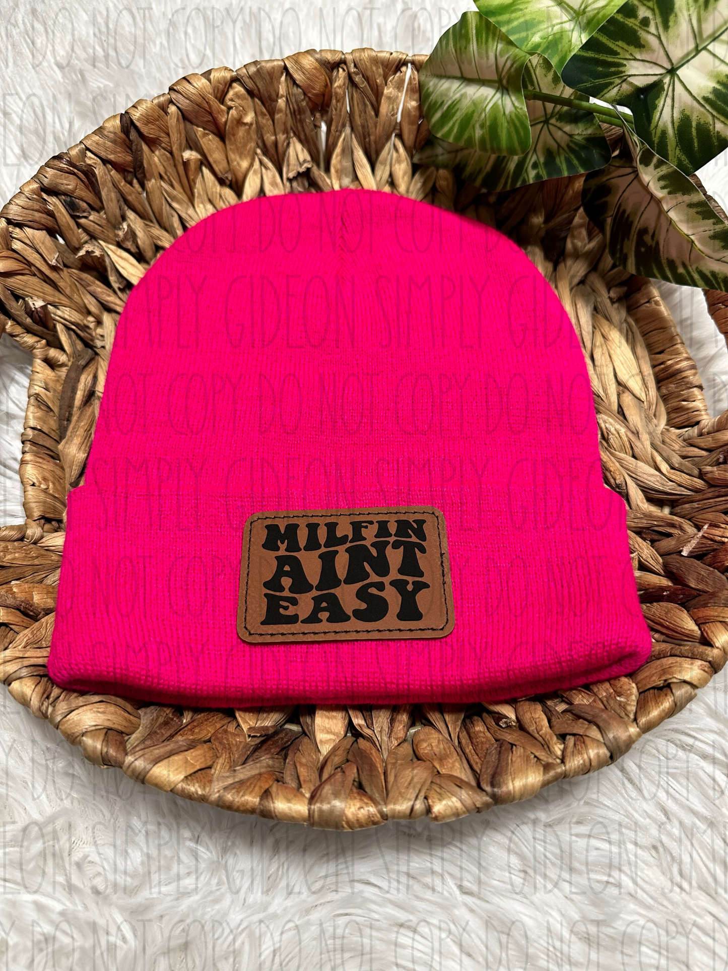 Milfin Aint Easy Beanie