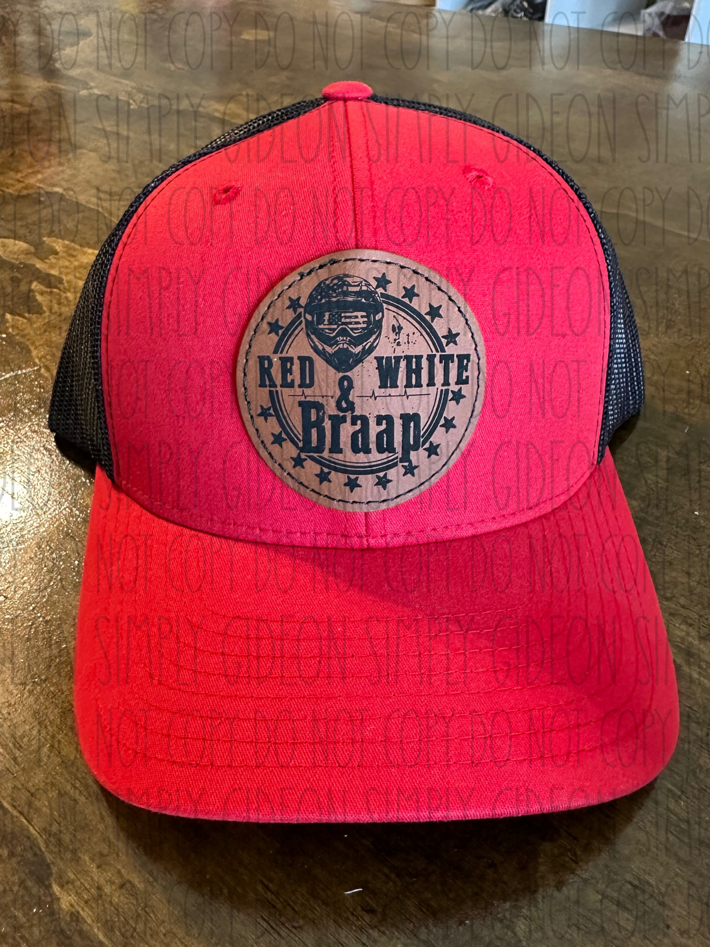 Red White & Braap Hat