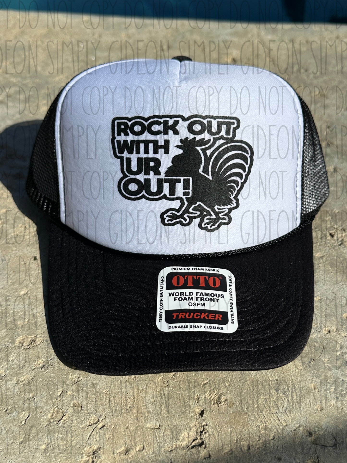 Rock Out Foam Trucker Hat