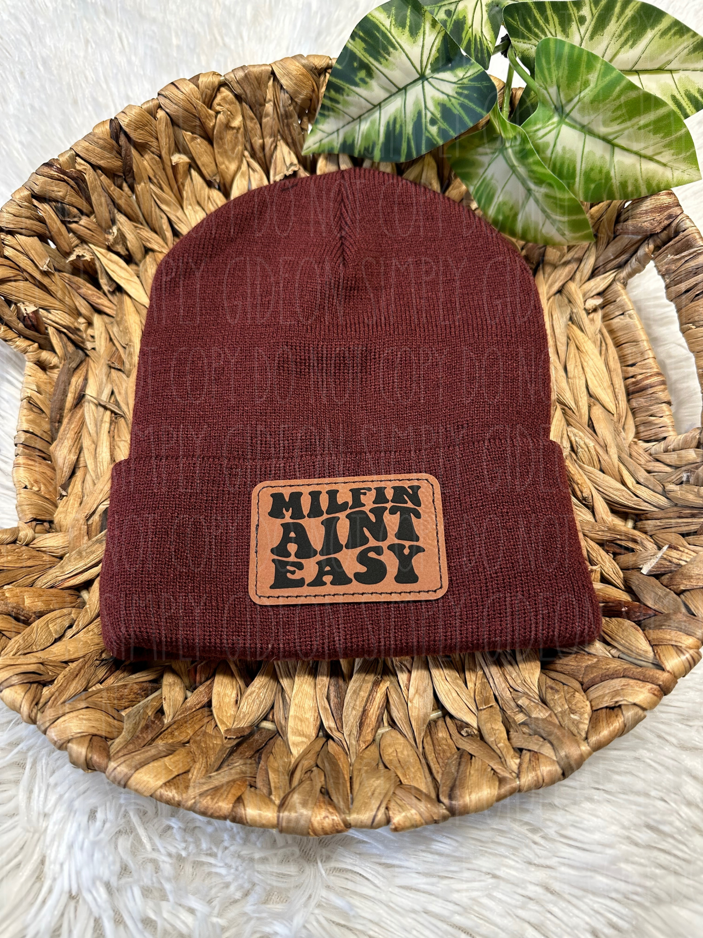 Milfin Aint Easy Beanie