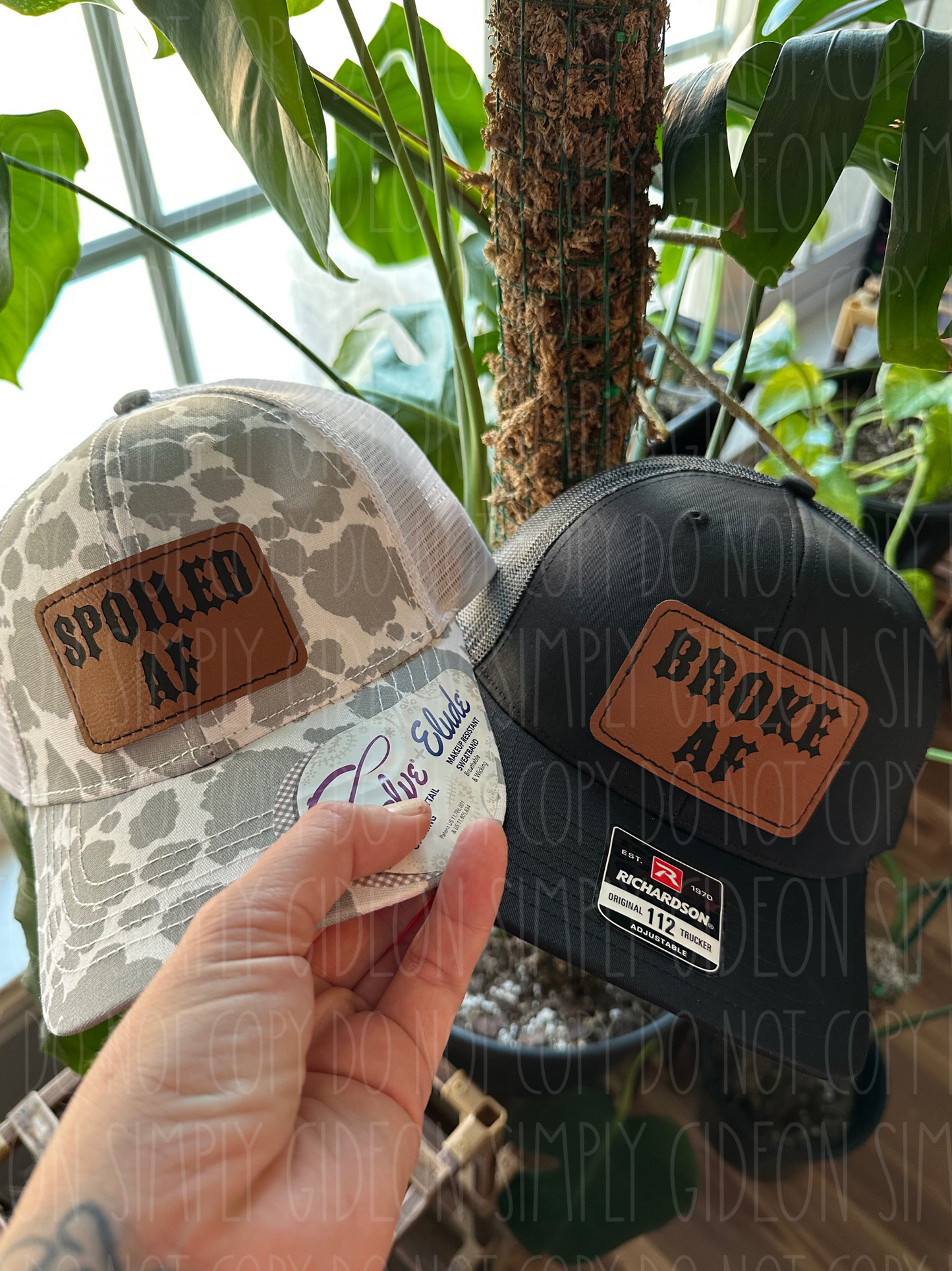 Spoiled AF & Broke AF Hat Bundle
