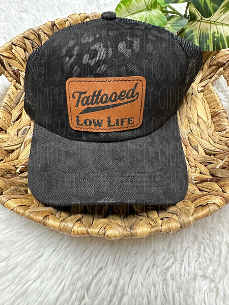 Tattooed Low Life hat – Simply Gideon