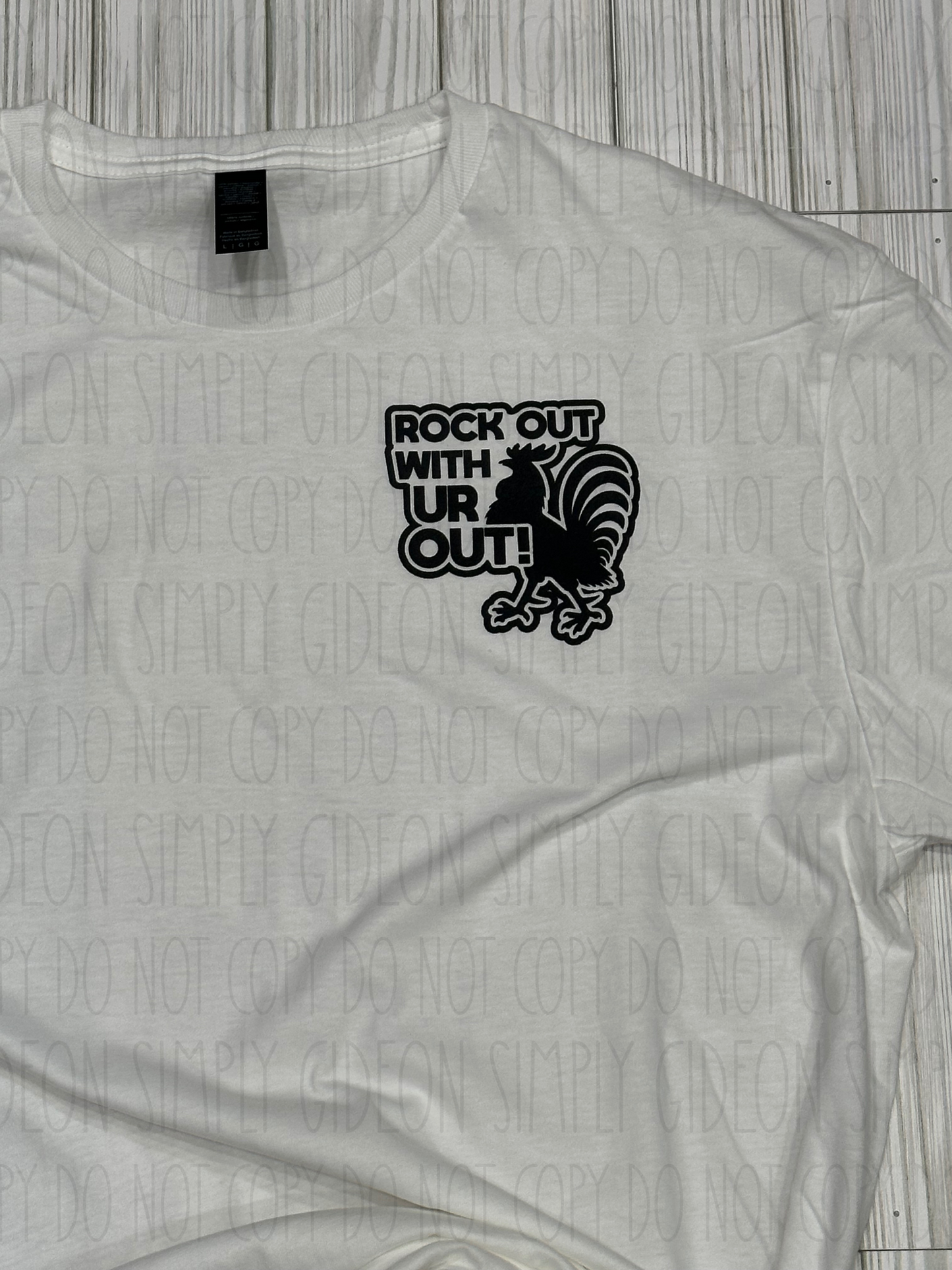 Rock Out With Your C*ck Out Pocket Tee