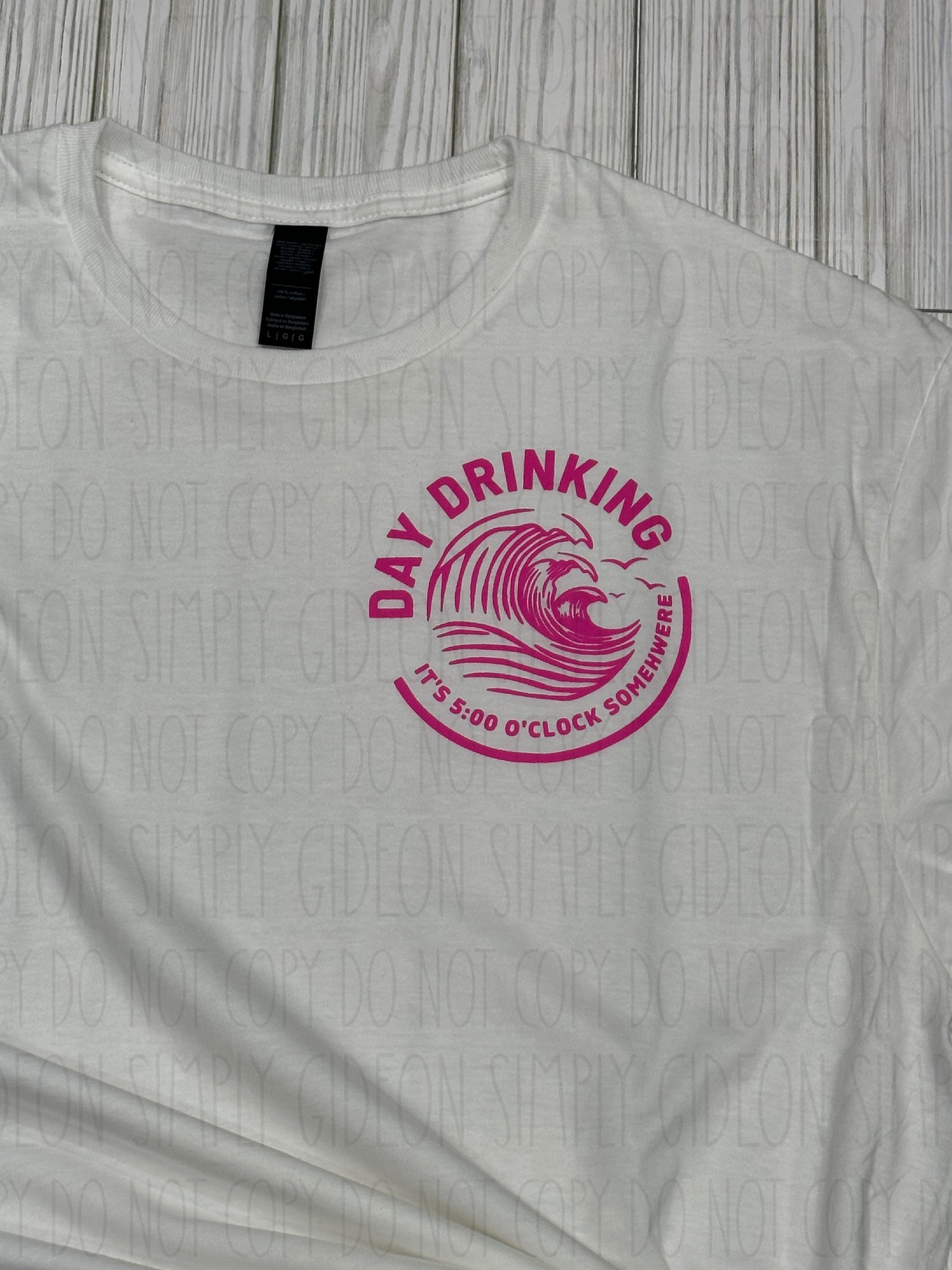 Day Drinkin Pocket Tee