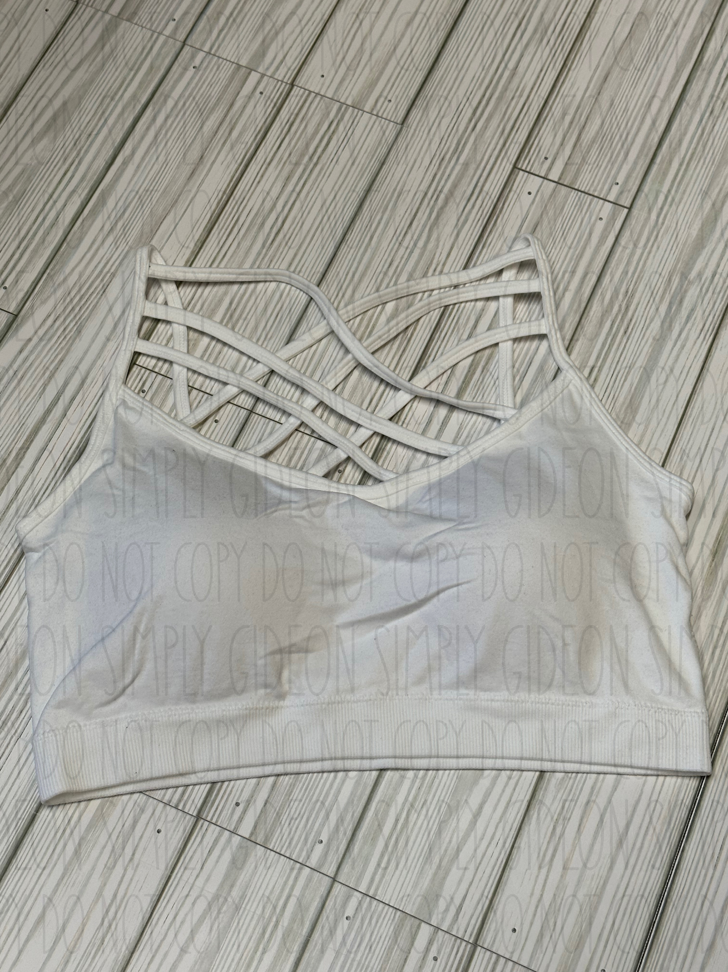 Criss Cross Padded Bralette